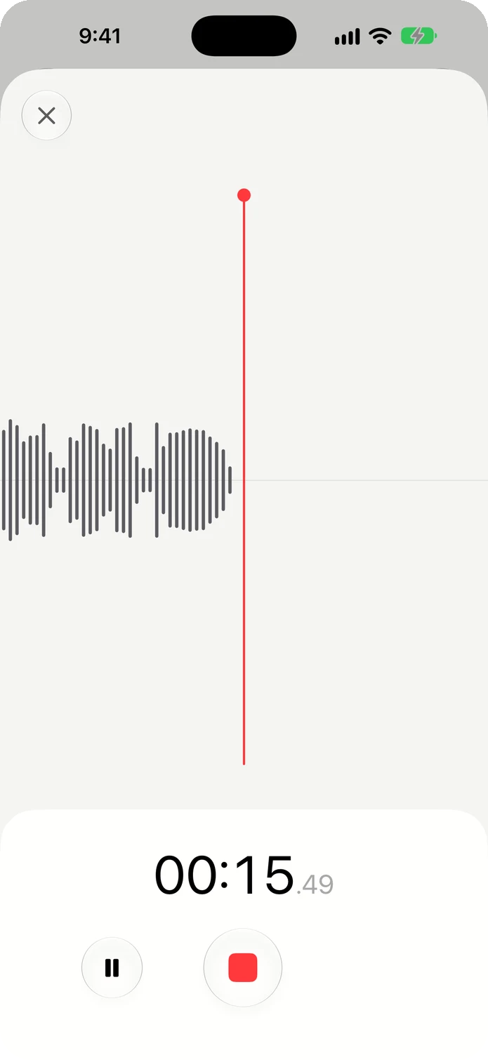 Fiume — Voice capture